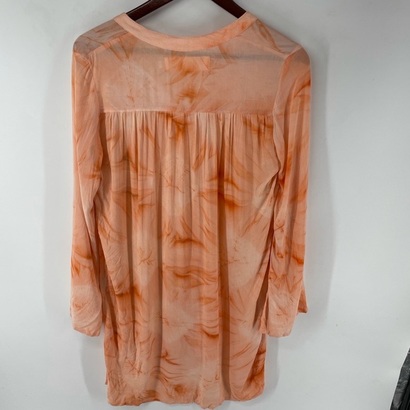 Cabo Gypsy Tie Dye Boho Shirtdress - Picture 2 of 8